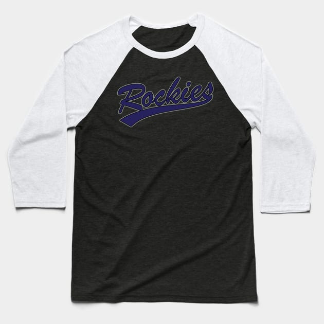 Rockies Baseball T-Shirt by Nagorniak